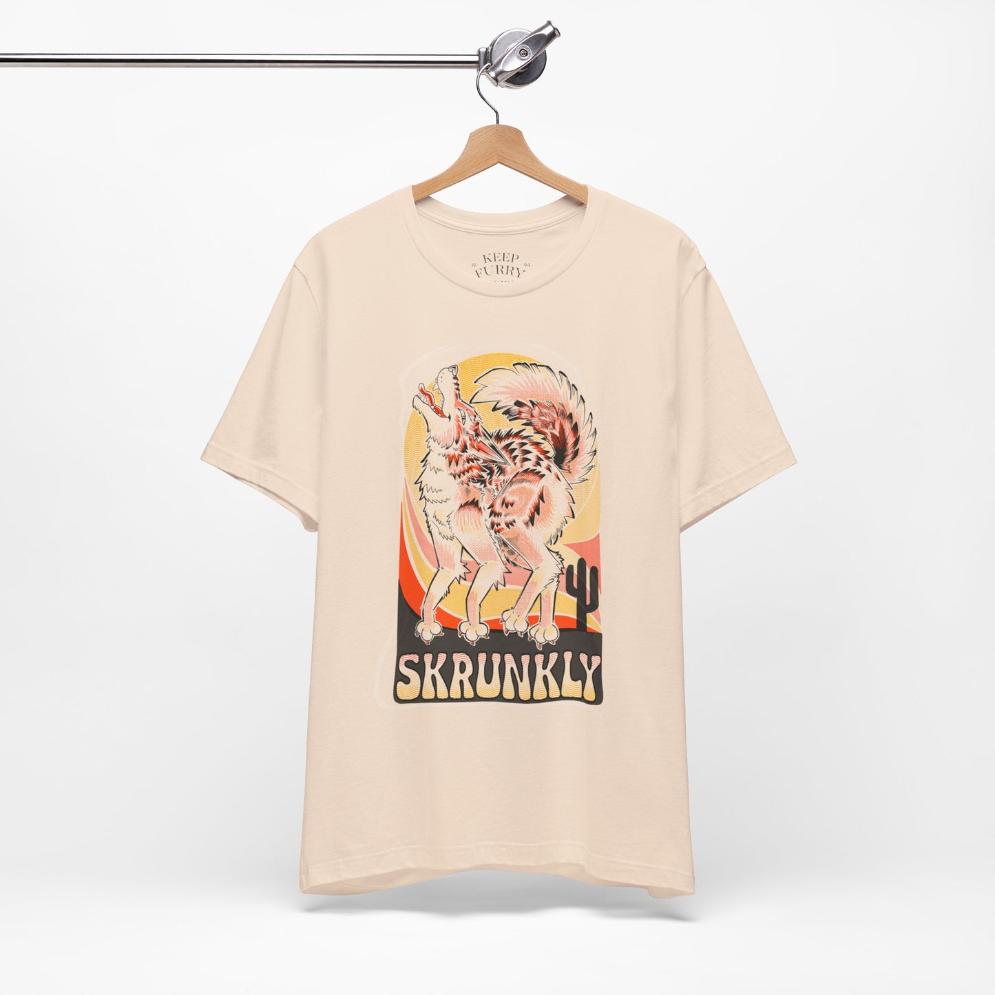 Skrunkly Desert Coyote Graphic Tee