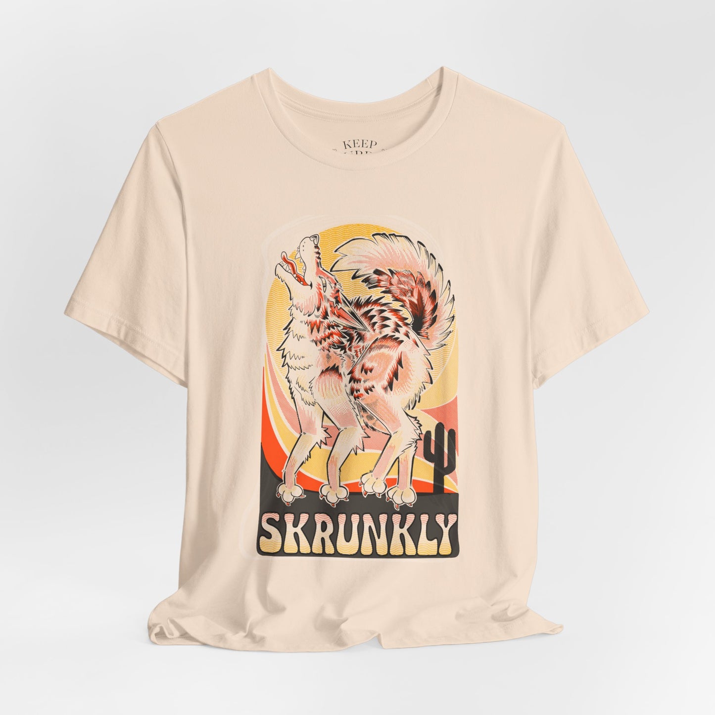 Skrunkly Desert Coyote Graphic Tee