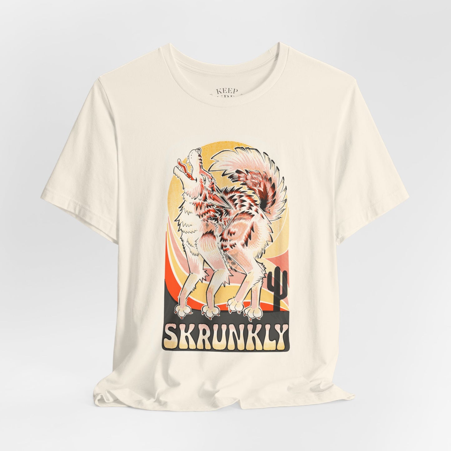 Skrunkly Desert Coyote Graphic Tee