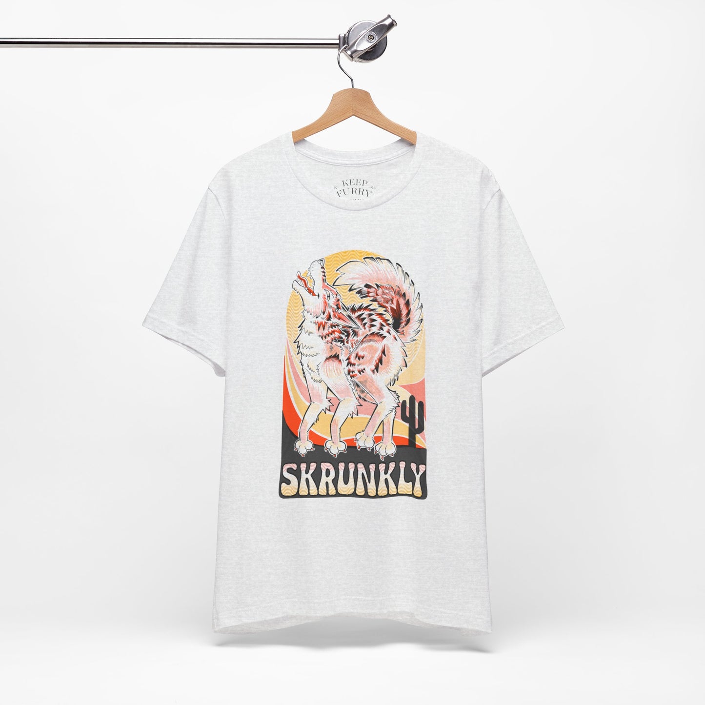 Skrunkly Desert Coyote Graphic Tee