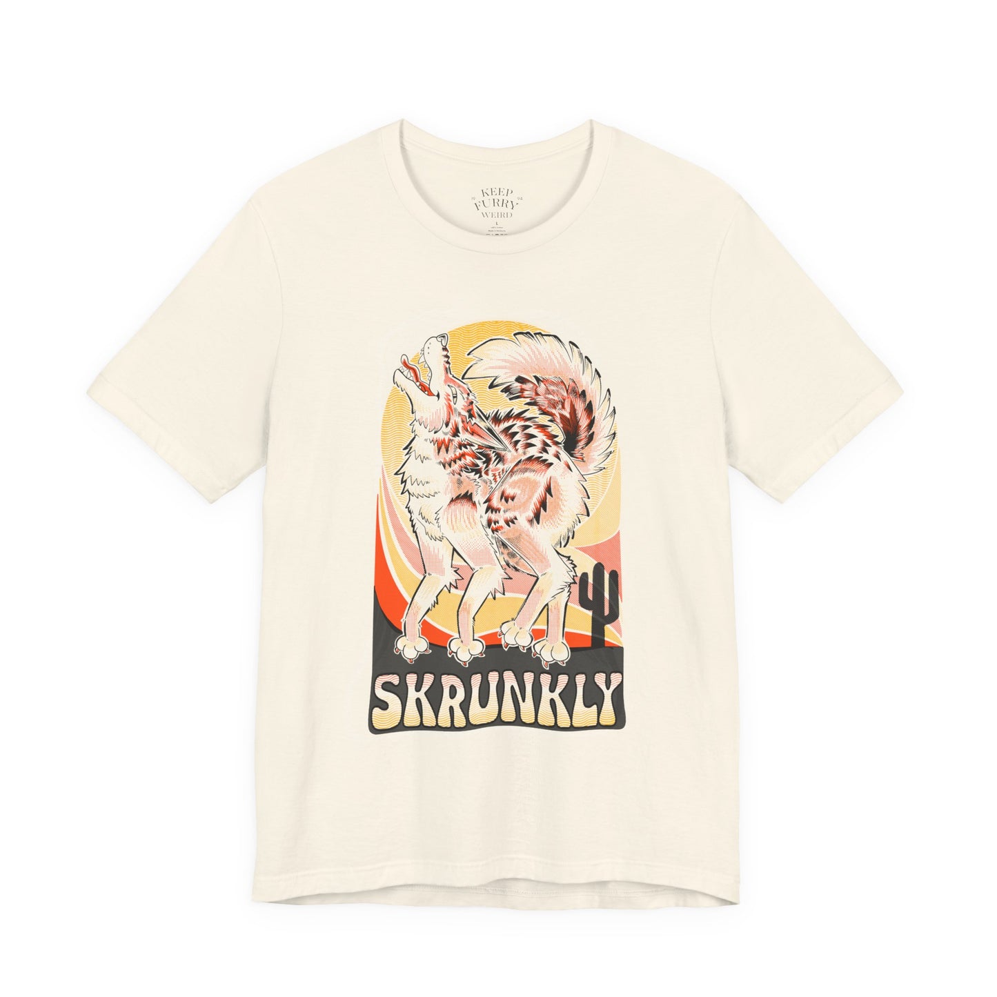 Skrunkly Desert Coyote Graphic Tee