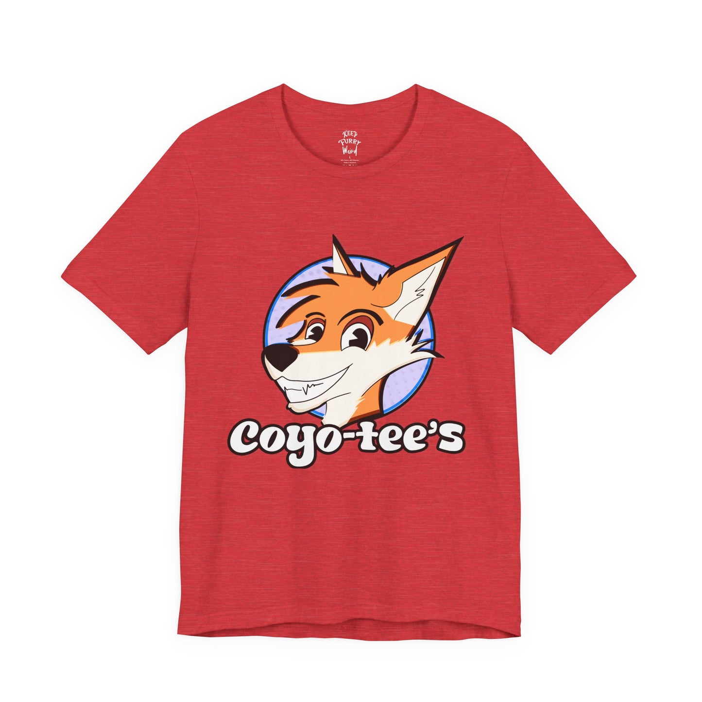 Furry T-Shirt - Coyo-tee’s Logo (Parody) | Keep Furry Weird