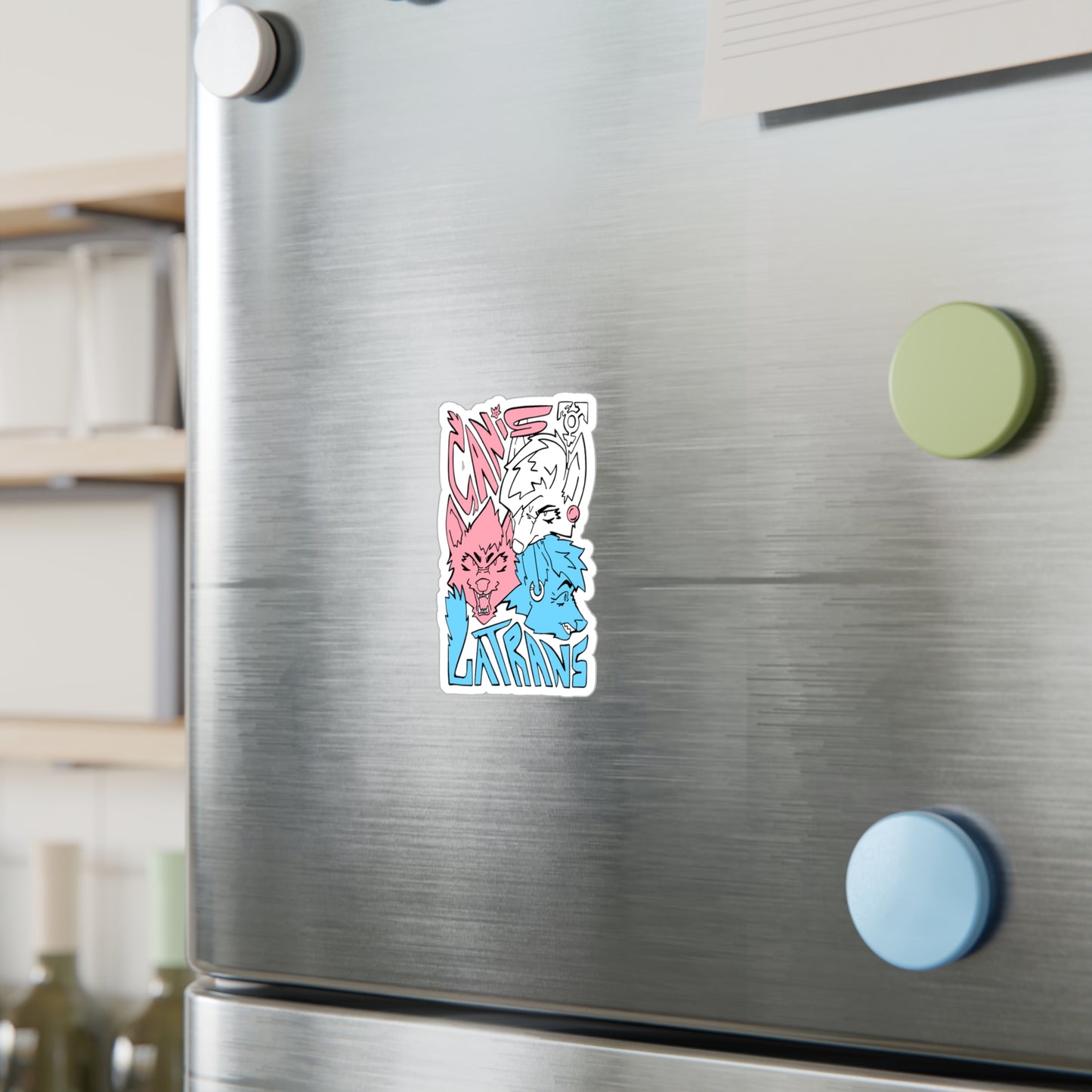 Canis LaTrans Sticker