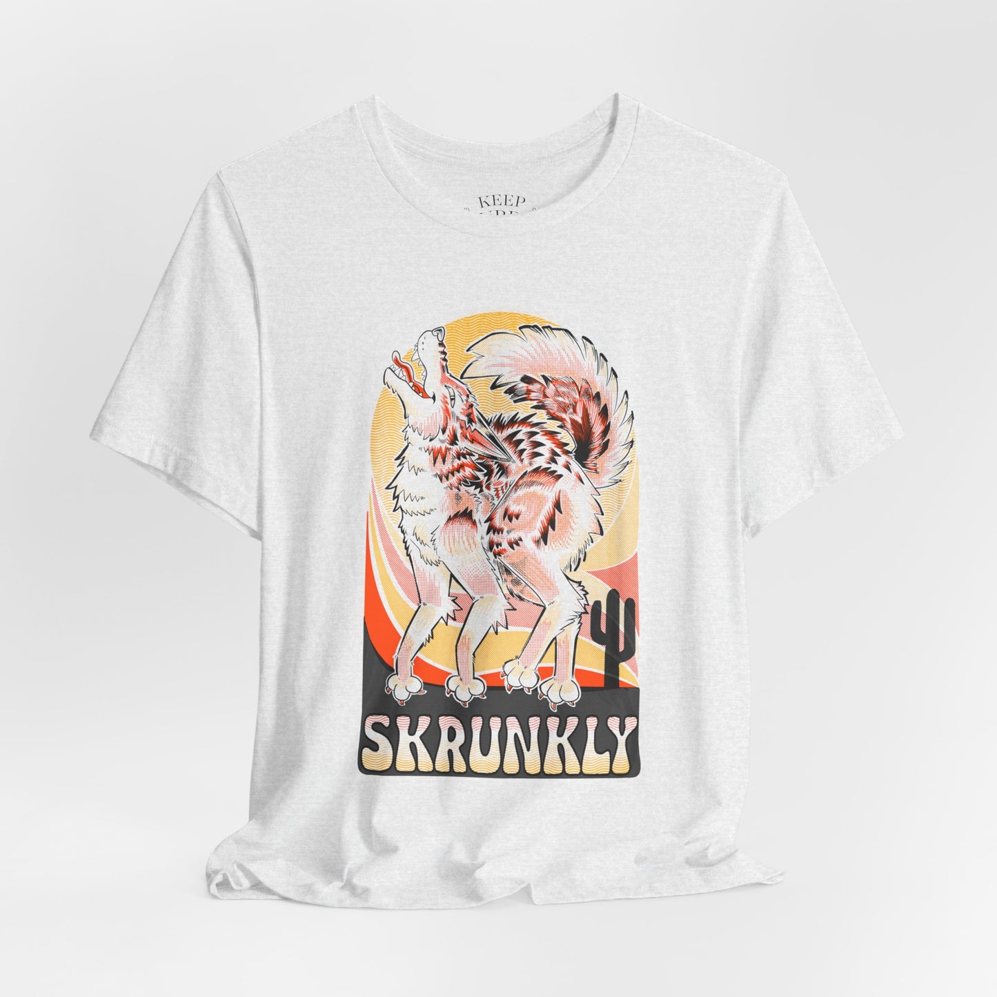 Skrunkly Desert Coyote Graphic Tee