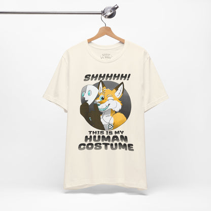 “This Is My Human Costume” Fox Tee – Keep Furry Weird