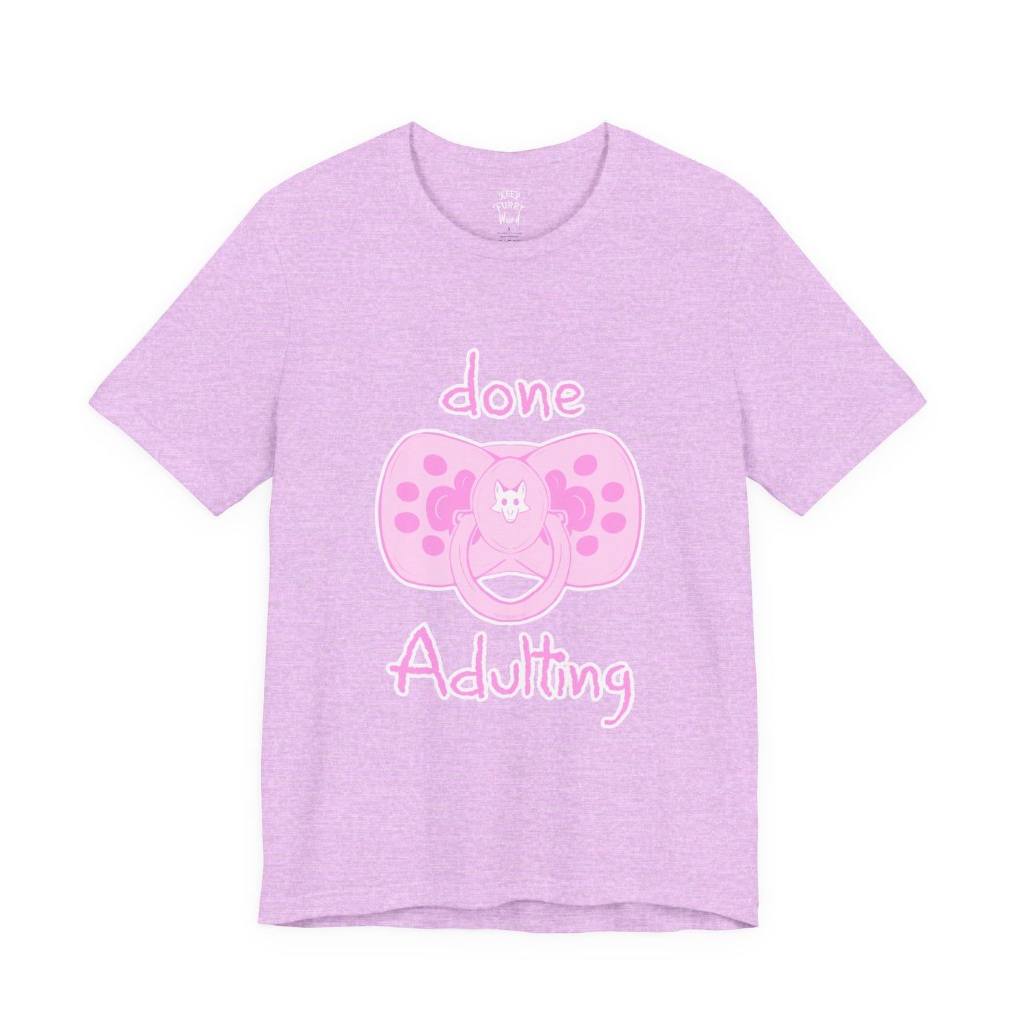 Done Adulting Tee (pink)