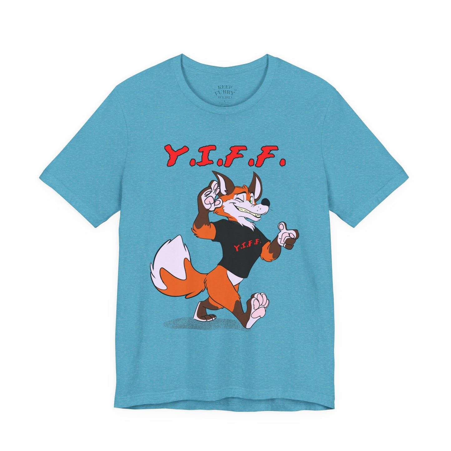 Y.I.F.F. Retro Fox Tee
