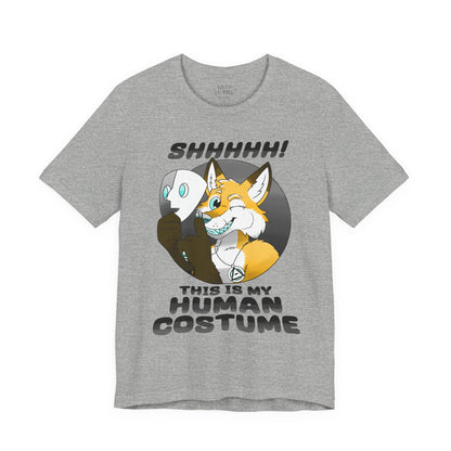 “This Is My Human Costume” Fox Tee – Keep Furry Weird