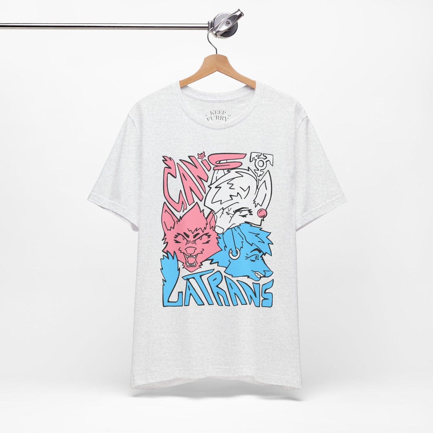 Canis Latrans Tee – Trans Pride
