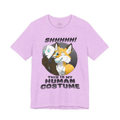 “This Is My Human Costume” Fox Tee – Keep Furry Weird