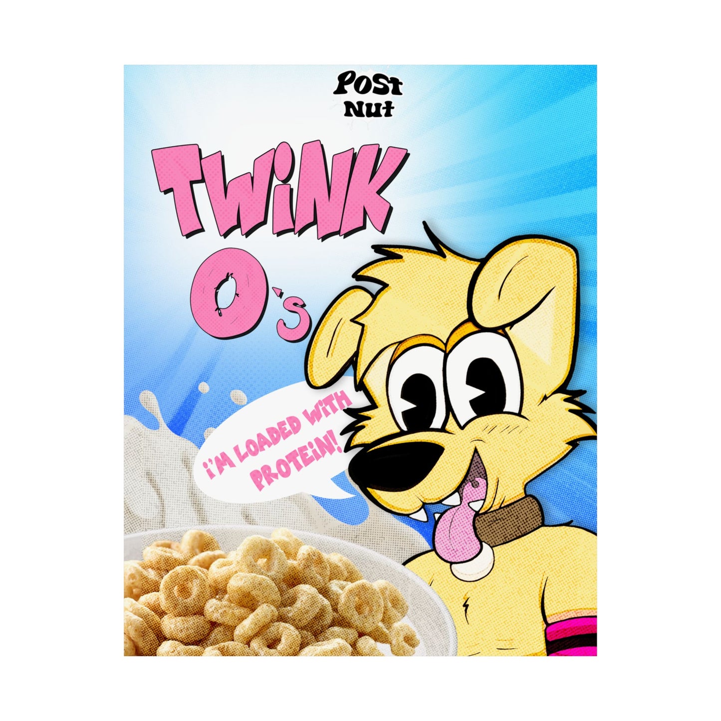 Furry Poster - Twink O's | Keep Furry Weird