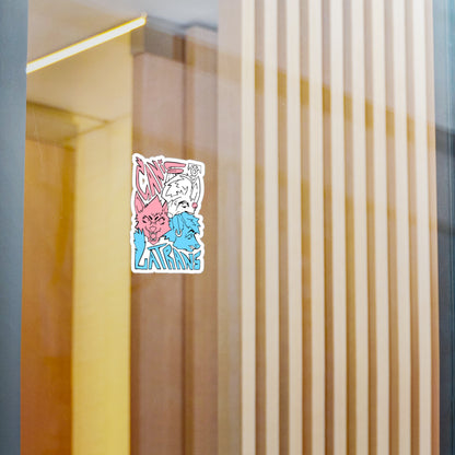 Canis LaTrans Sticker