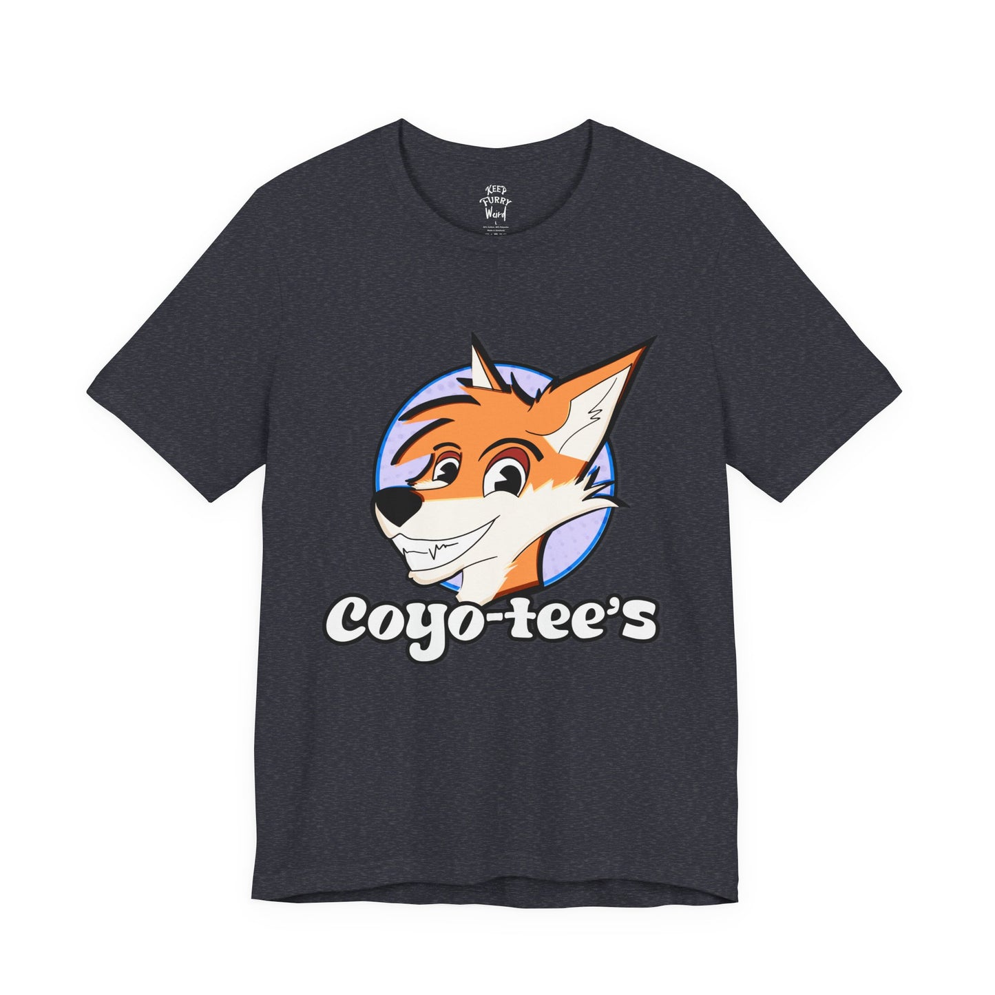 Furry T-Shirt - Coyo-tee’s Logo (Parody) | Keep Furry Weird