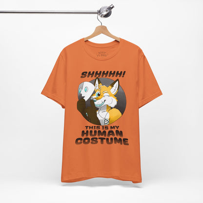 “This Is My Human Costume” Fox Tee – Keep Furry Weird