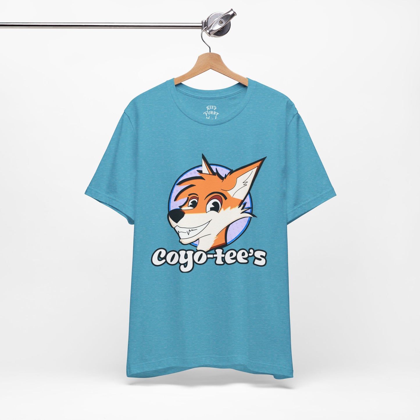 Furry T-Shirt - Coyo-tee’s Logo (Parody) | Keep Furry Weird