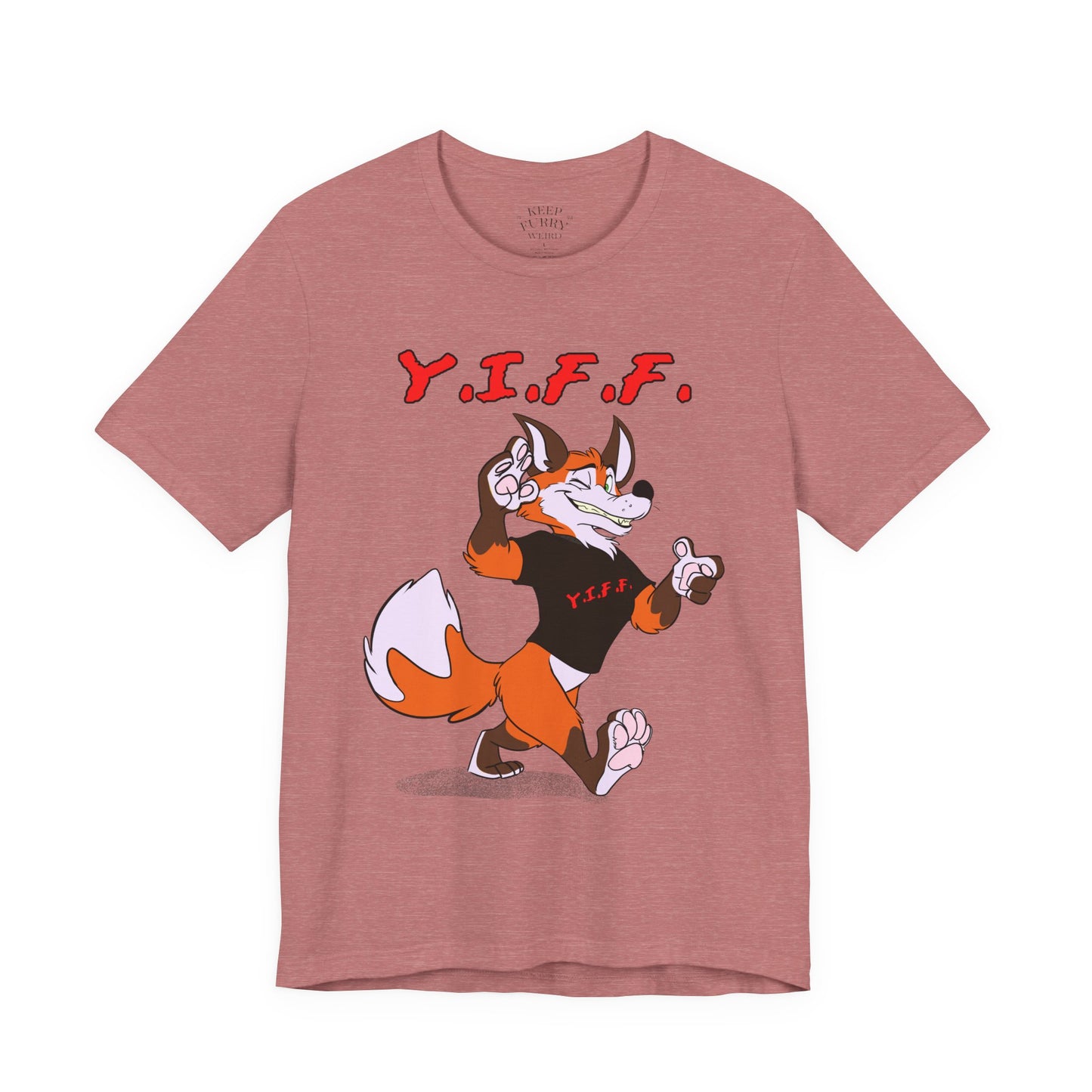 Y.I.F.F. Retro Fox Tee
