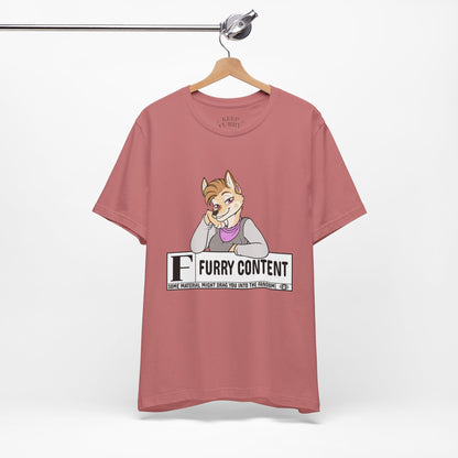 F is for Furry Tee