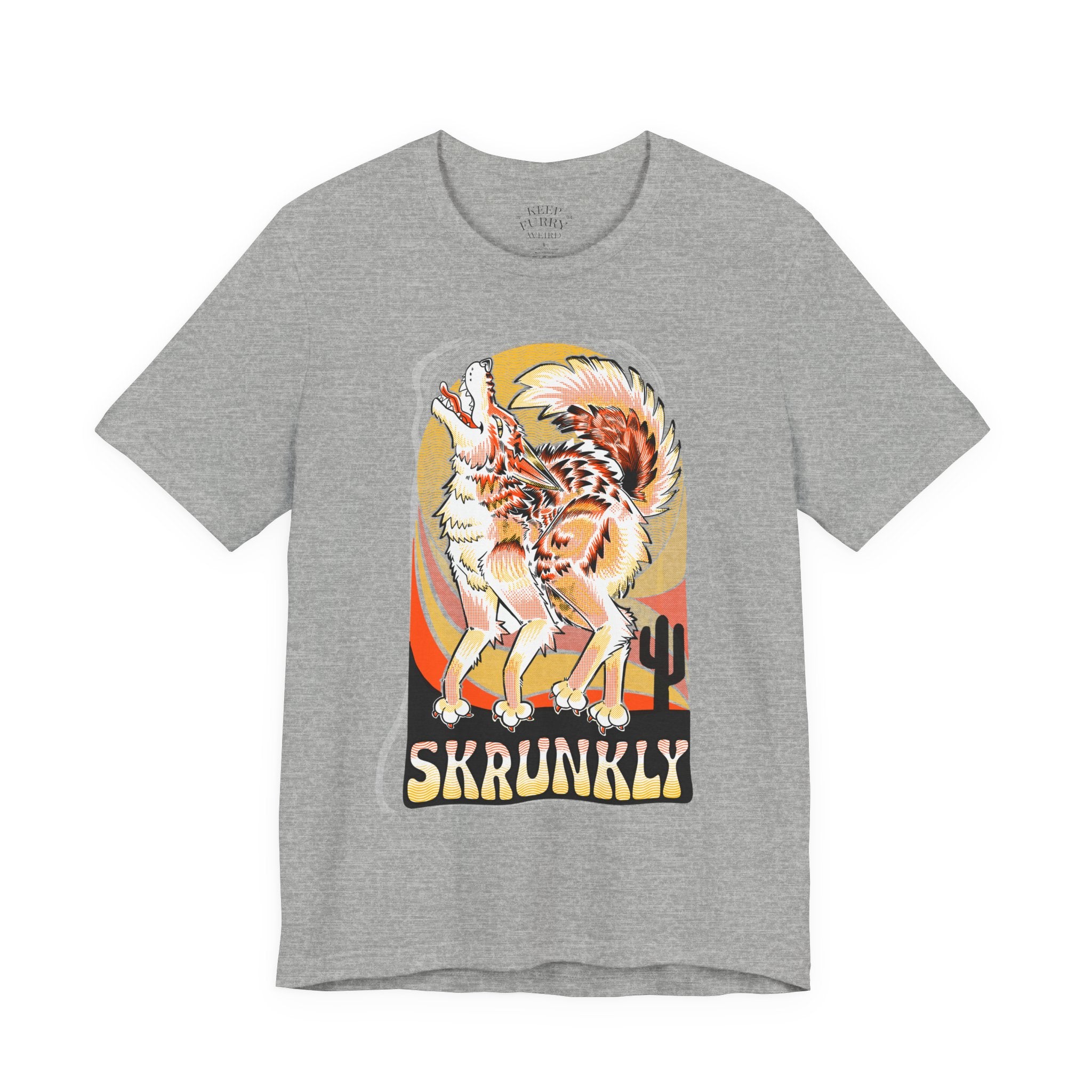Furry T-Shirt - Skrunkly Desert Coyote | Keep Furry Weird