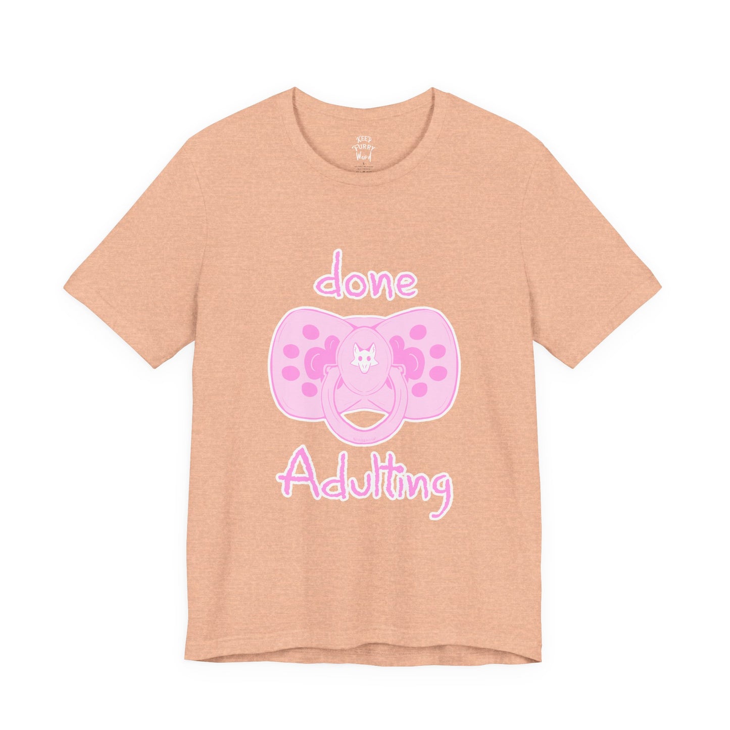 Done Adulting Tee (pink)