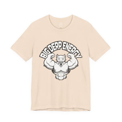 Furry T-Shirt - Big Derp Energy Distressed | Keep Furry Weird