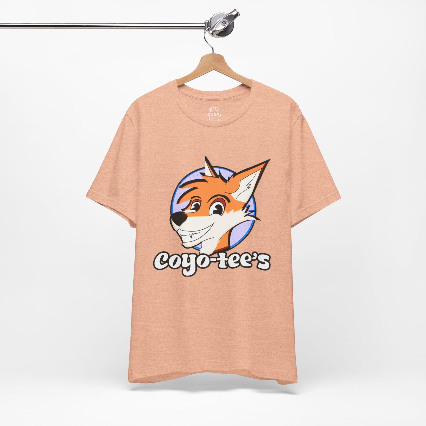 Furry T-Shirt - Coyo-tee’s Logo (Parody) | Keep Furry Weird