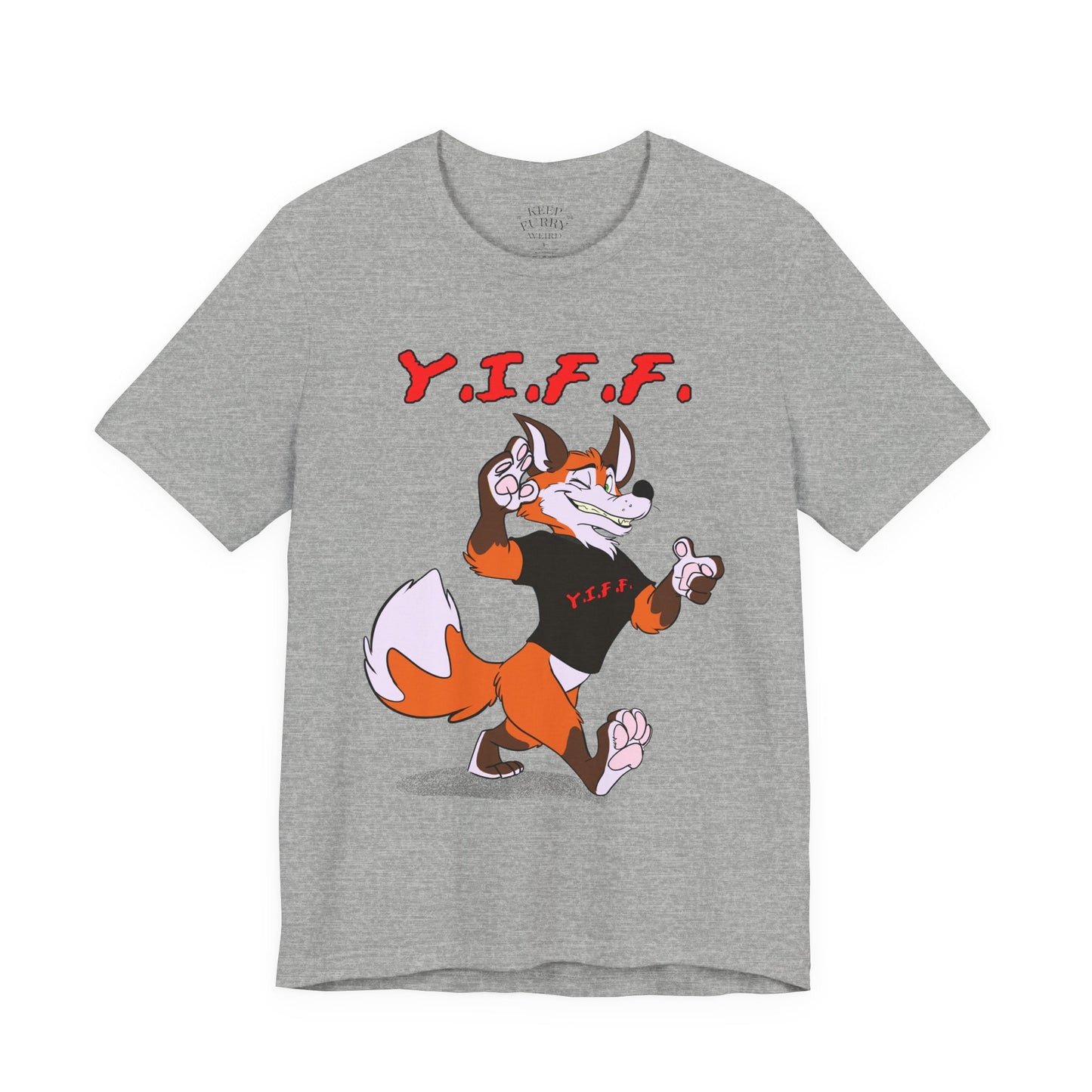 Y.I.F.F. Retro Fox Tee
