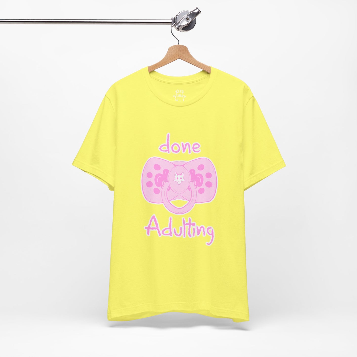 Done Adulting Tee (pink)