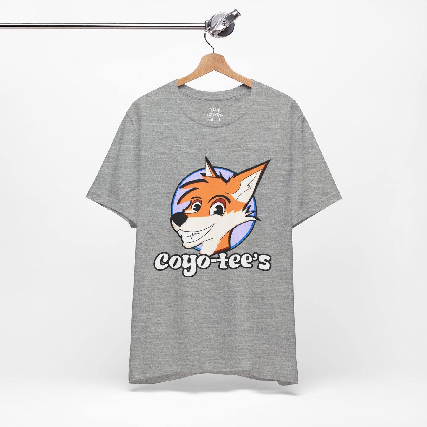 Furry T-Shirt - Coyo-tee’s Logo (Parody) | Keep Furry Weird