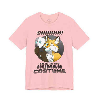 “This Is My Human Costume” Fox Tee – Keep Furry Weird