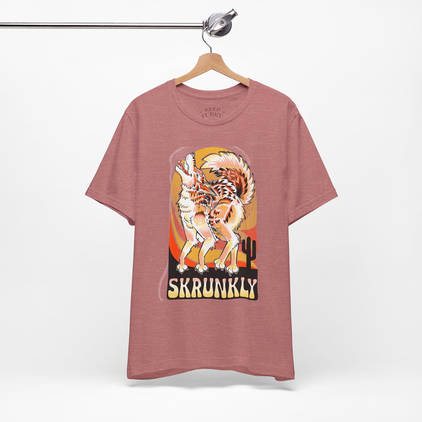 Furry T-Shirt - Skrunkly Desert Coyote | Keep Furry Weird