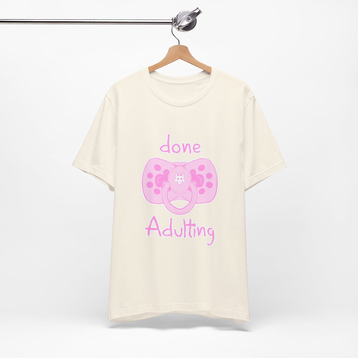 Done Adulting Tee (pink)