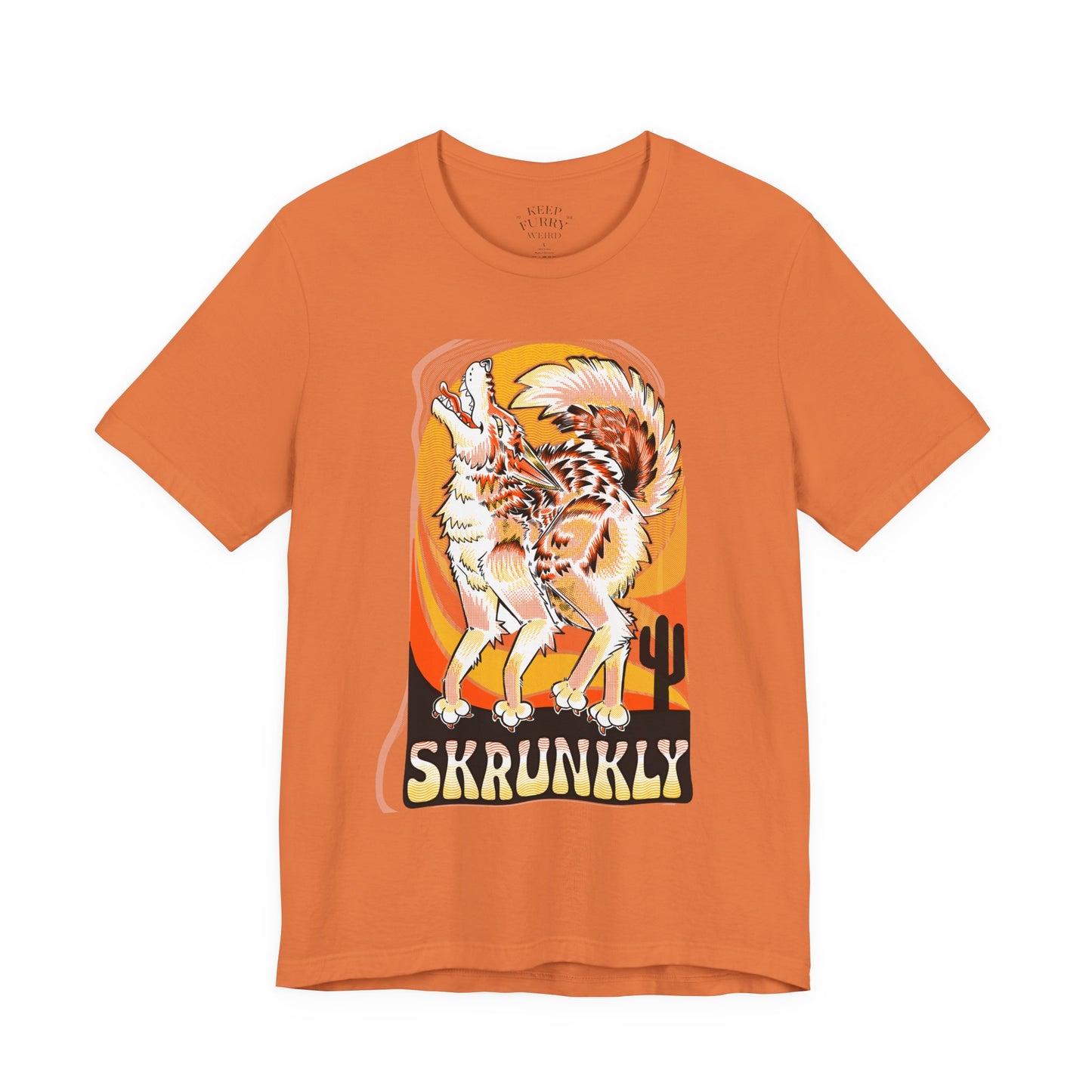 Furry T-Shirt - Skrunkly Desert Coyote | Keep Furry Weird