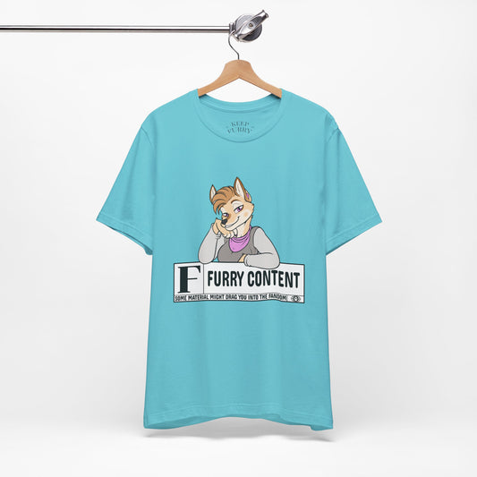 F is for Furry Tee