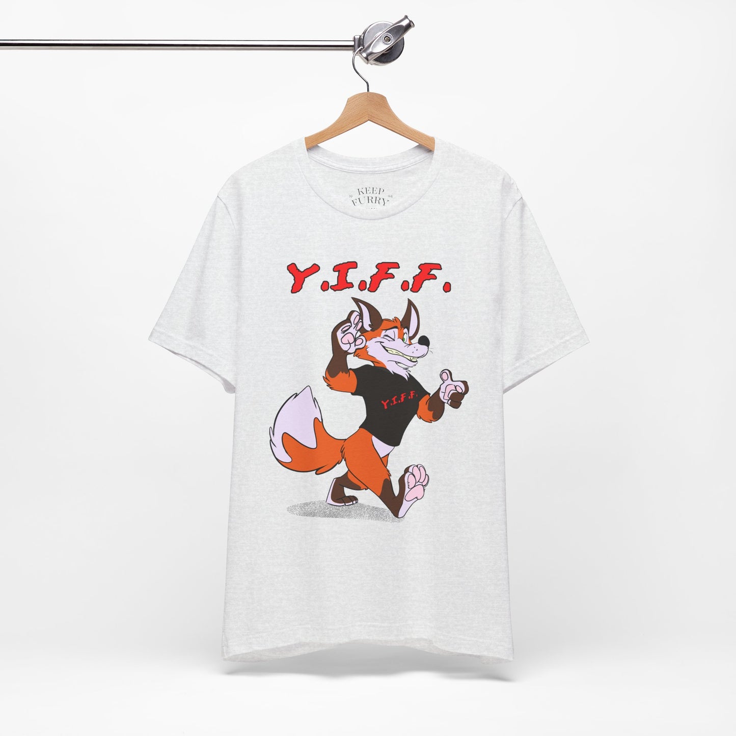 Y.I.F.F. Retro Fox Tee