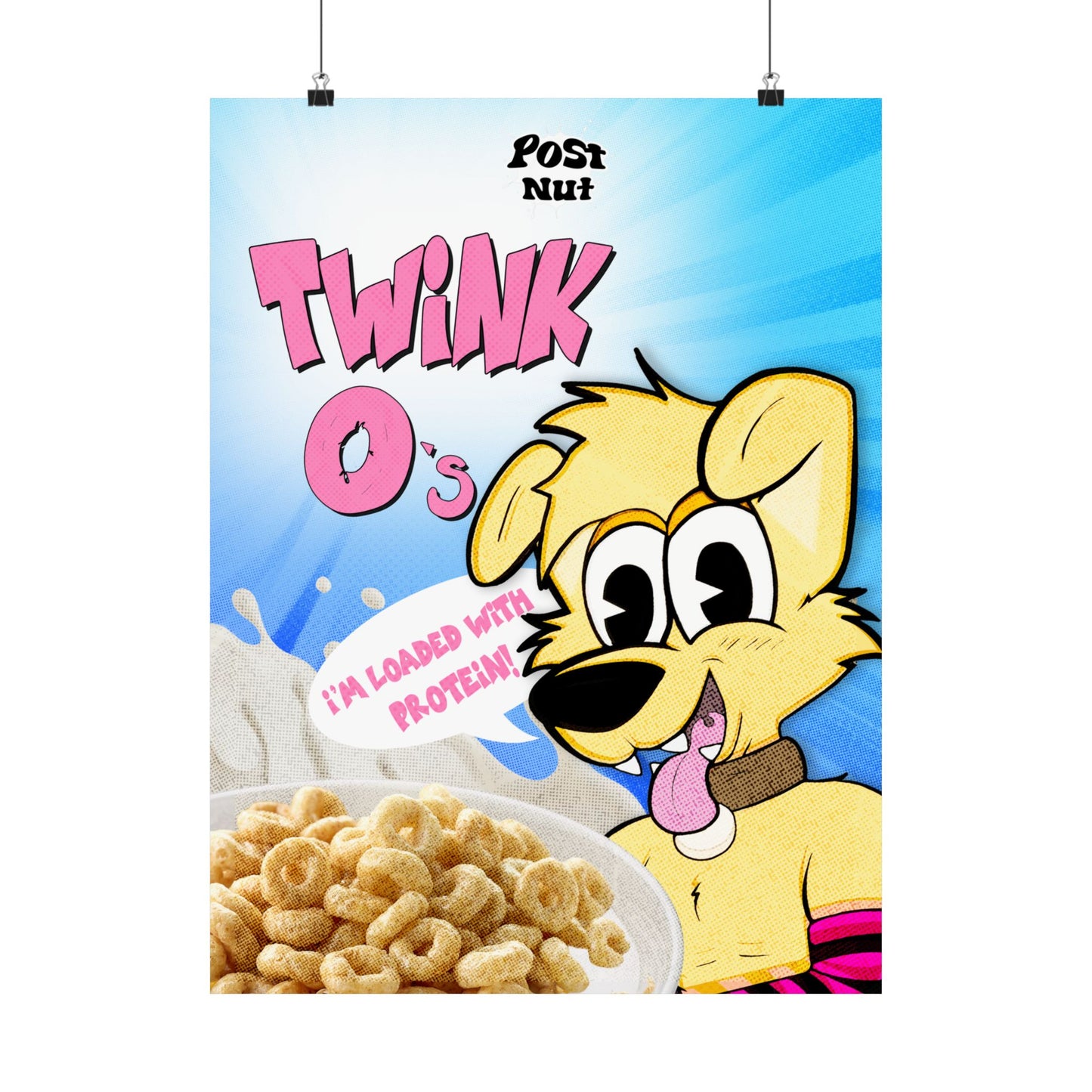 Furry Poster - Twink O's | Keep Furry Weird