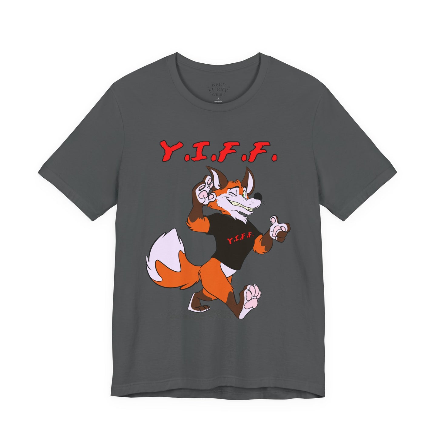 Y.I.F.F. Retro Fox Tee