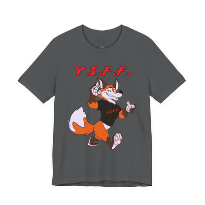 Y.I.F.F. Retro Fox Tee