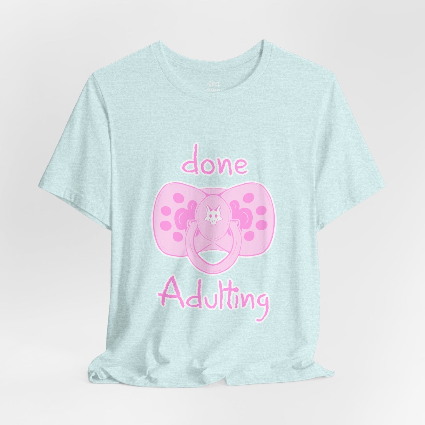 Done Adulting Tee (pink)