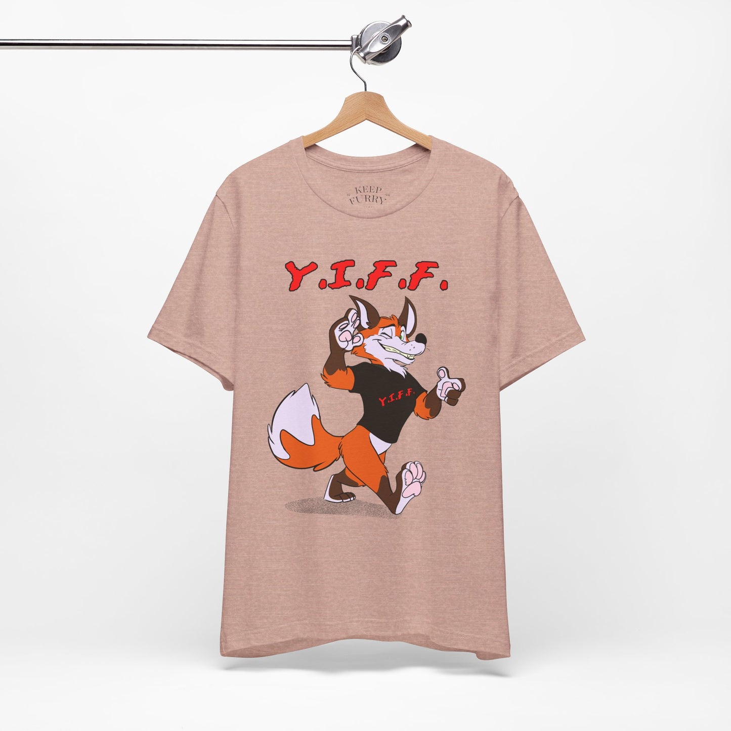 Y.I.F.F. Retro Fox Tee