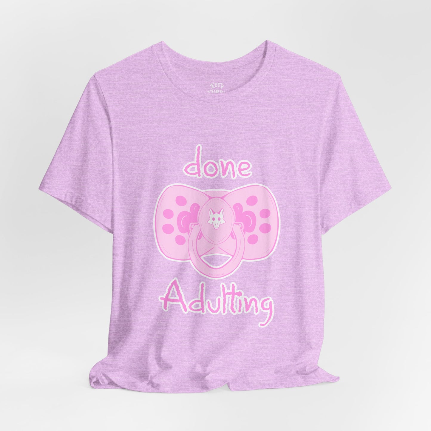 Done Adulting Tee (pink)