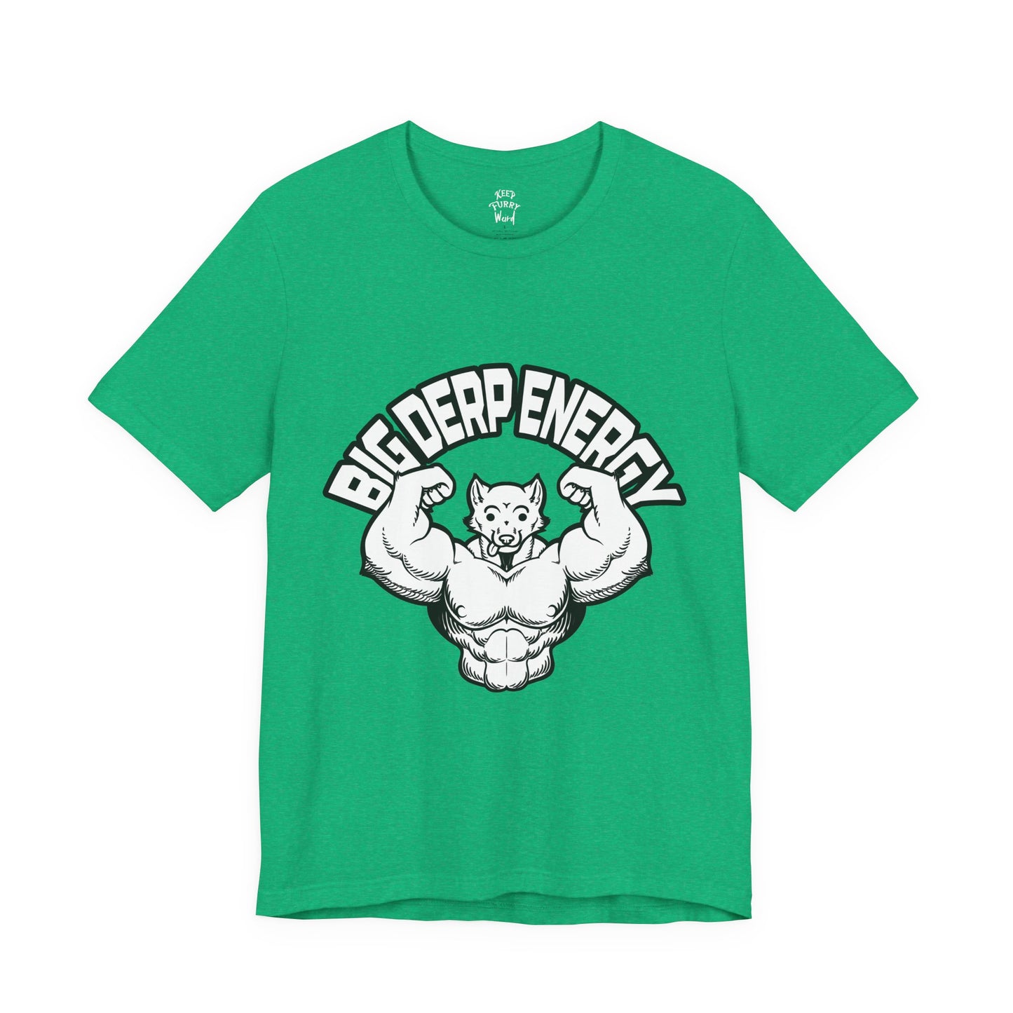 Furry T-Shirt - Big Derp Energy Tee (classic) | Keep Furry Weird