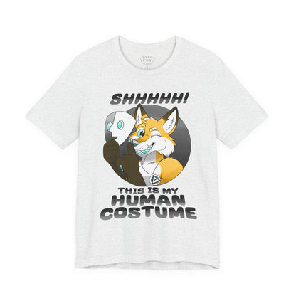 “This Is My Human Costume” Fox Tee – Keep Furry Weird