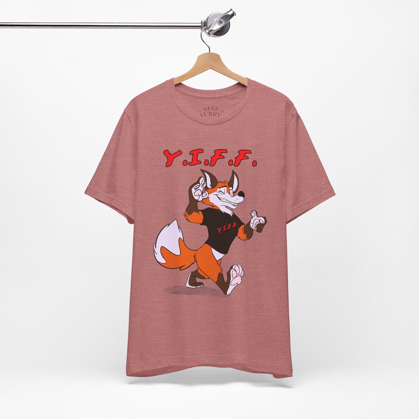 Y.I.F.F. Retro Fox Tee