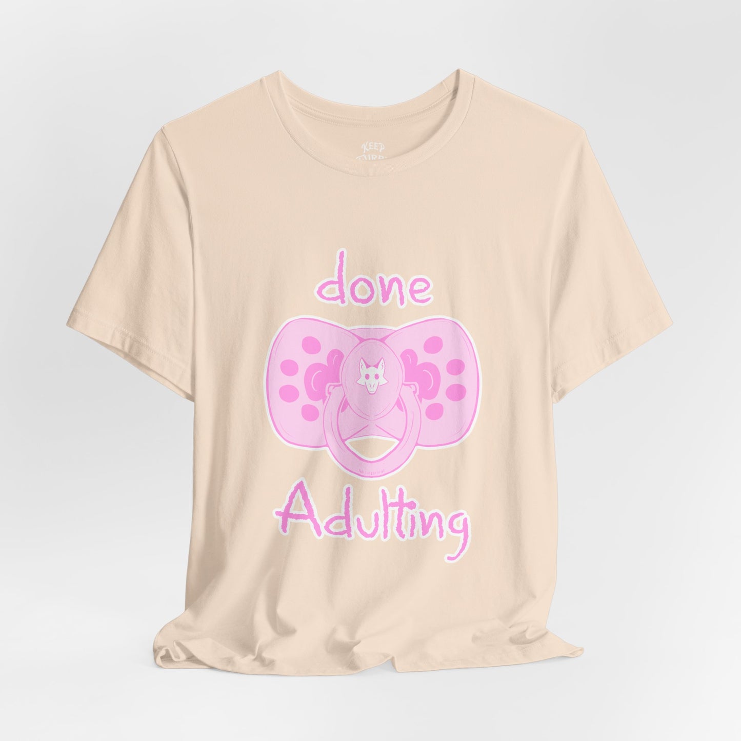 Done Adulting Tee (pink)