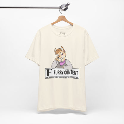 F is for Furry Tee