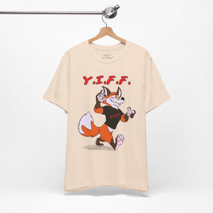 Y.I.F.F. Retro Fox Tee