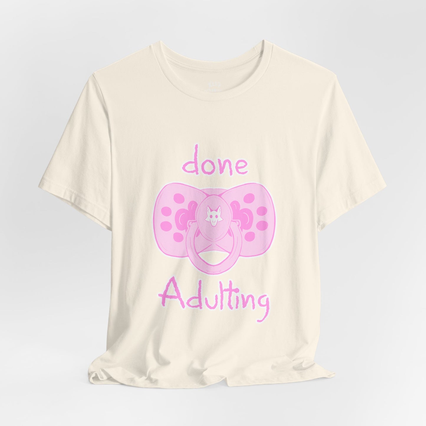 Done Adulting Tee (pink)