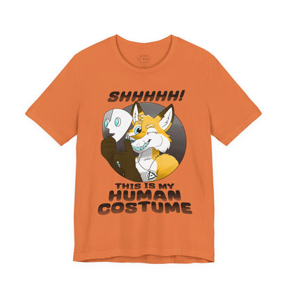 “This Is My Human Costume” Fox Tee – Keep Furry Weird