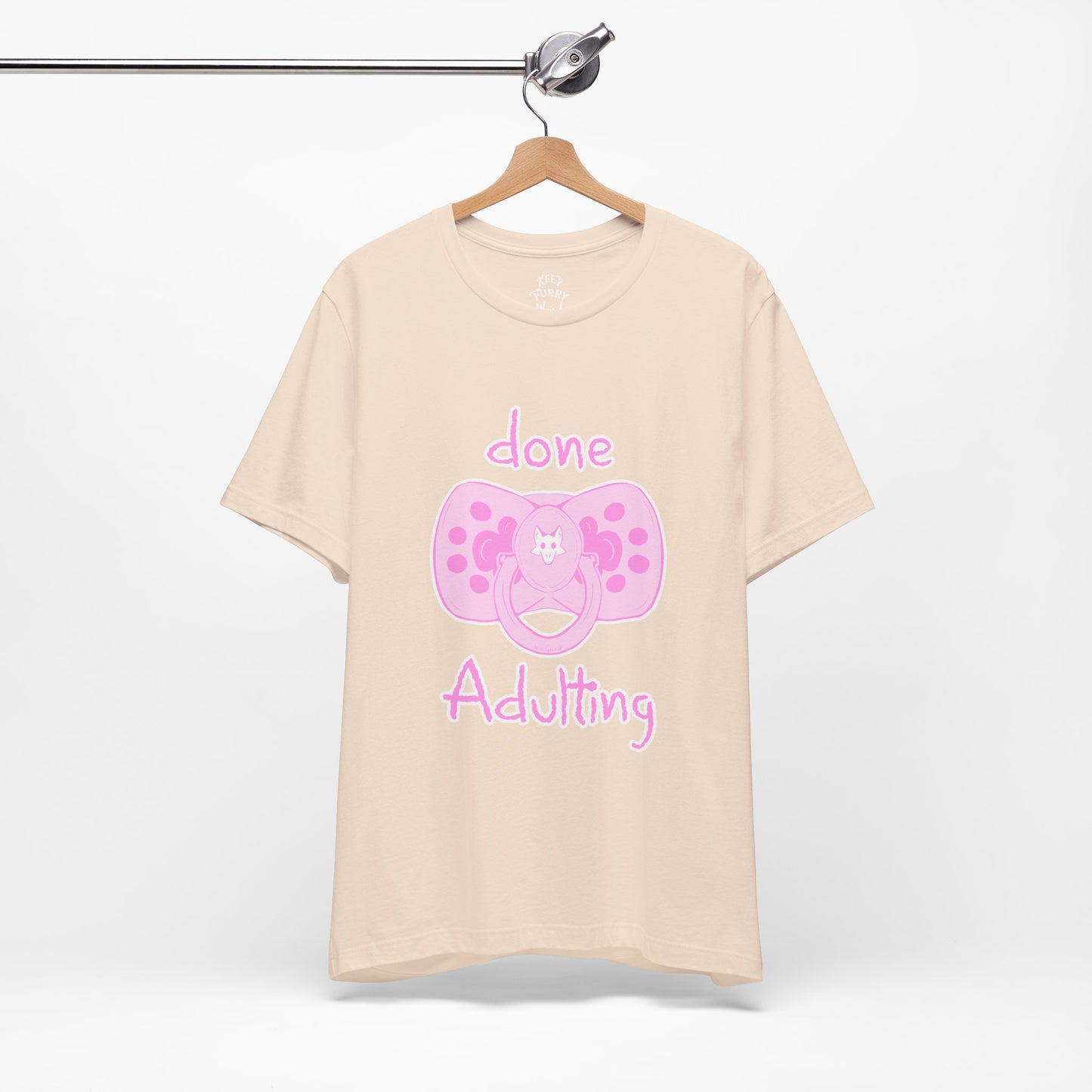 Done Adulting Tee (pink)