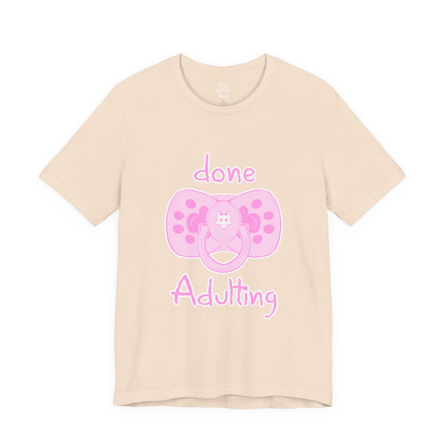 Done Adulting Tee (pink)
